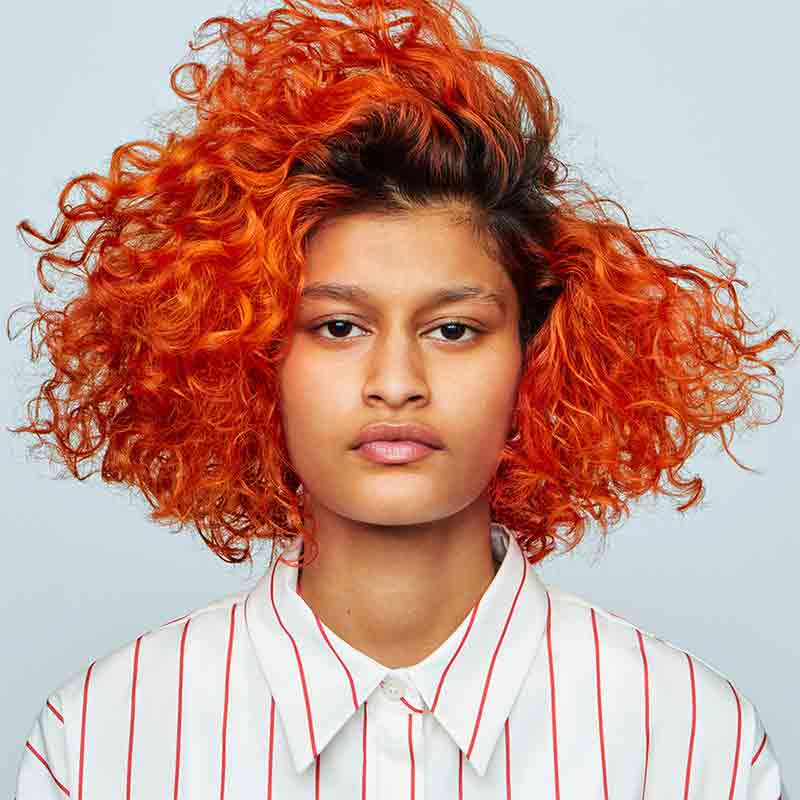 Bleach London Tangerine Dream Super Cool Colour | gentle | fade | cream | experiment | super | fiery | orange | shade | texture | brightness | heat | Fire | semi-permanent | long | short 