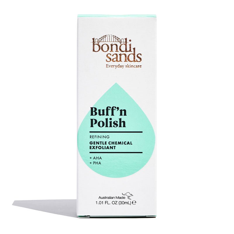 Bondi Sands Buff N Polish Chemical Exfoliant | AHA and PHA exfoliant | gentle chemical exfoliant