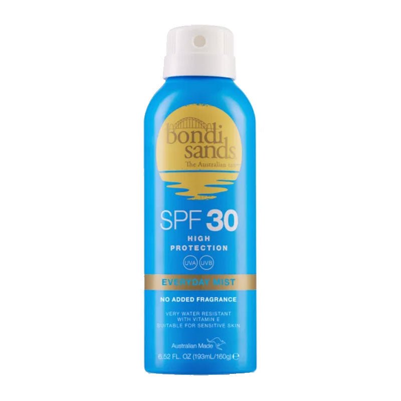 Bondi Sands SPF30 Fragrance Free 4HR Water Resistant Spray | aerosol sunscreen