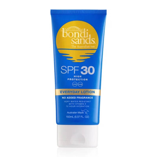Bondi Sands Fragrance Free SPF30 Sunscreen Lotion | sun cream for face and body