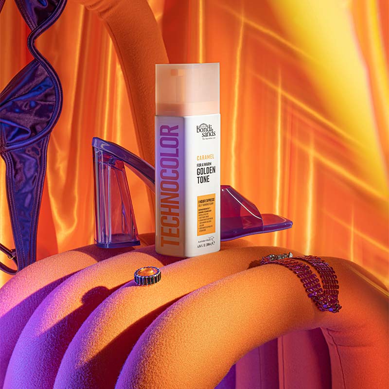 Bondi Sands Technocolour Caramel 1 Hr Express Self Tan | golden tone tan | self tan | bondi sands | medium tan | dark tan 