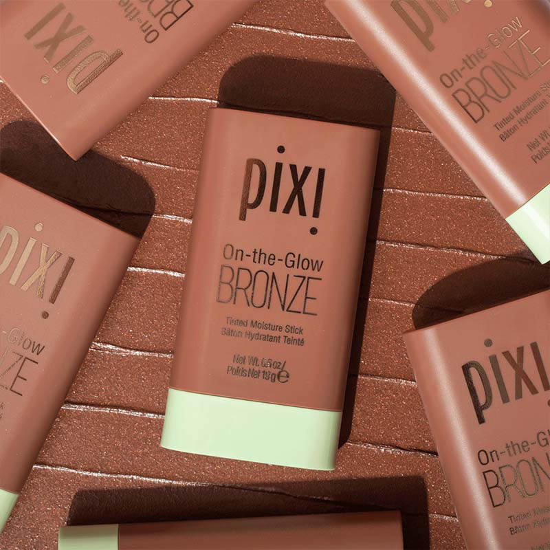 PIXI On-the-Glow Bronze | tik tok trending makeup | bronzer stick | contour | on the glow bronzer 