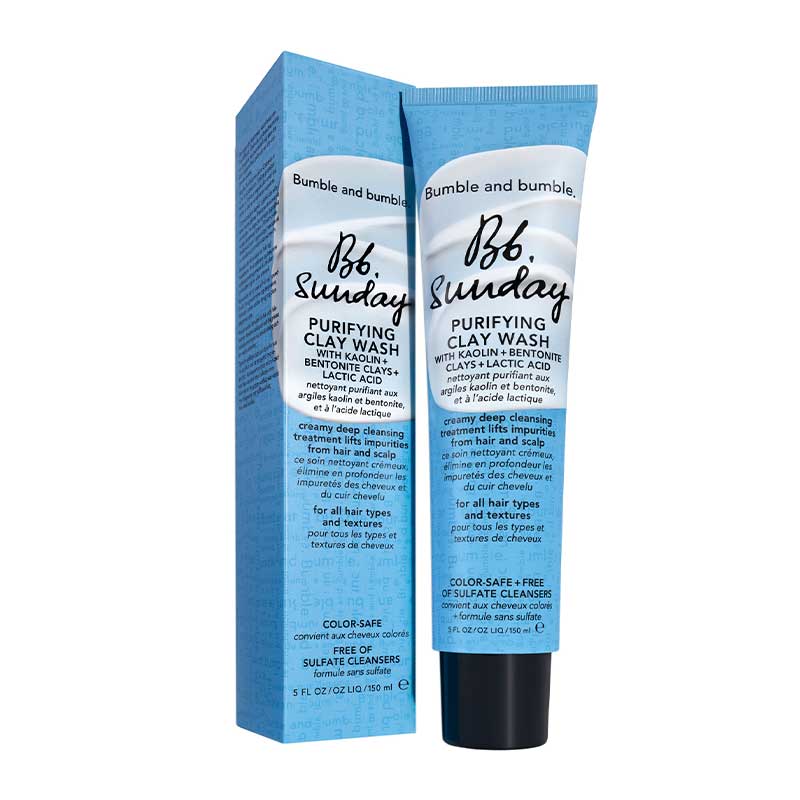 Bumble and bumble Sunday Purifying Clay Wash | Gentle | Colour-safe | Deeply cleanses | Purifies hair | Detoxifies | Removes excess product residue