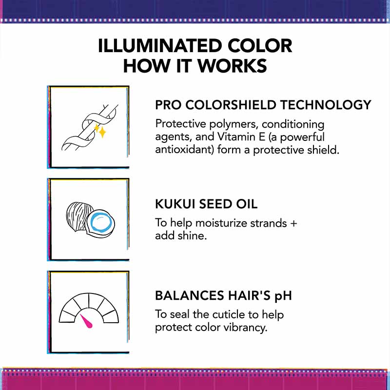 Bumble and bumble | Illuminated Color Conditioner | lightweight | moisture-rich formula | key to amplified vibrance and shine | enhance | look of color-treated hair | goodbye to frizz | flyaways | works to smooth | seal the cuticle | hair | luminous | locked-in color | turn heads