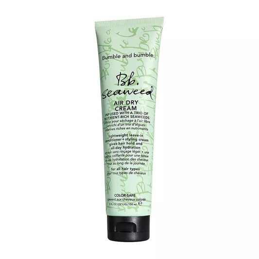 Bumble and bumble Bb. Seaweed Air Dry Cream | multipurpose | leave in | perfect | air-dried styles | lightweight | cream | hydration | hold | heat protection | reduce | frizz | flyaways | nutrient-rich seaweeds | maintenance | healthy | scalp | environment
