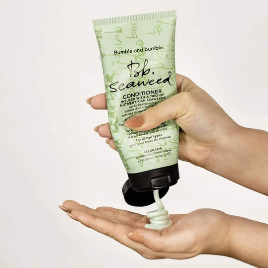 Bumble and bumble Bb. Seaweed Conditioner | lightweight | creamy | conditioner | helps | balance | scalp | hydrate | strands | reduce frizz | cream