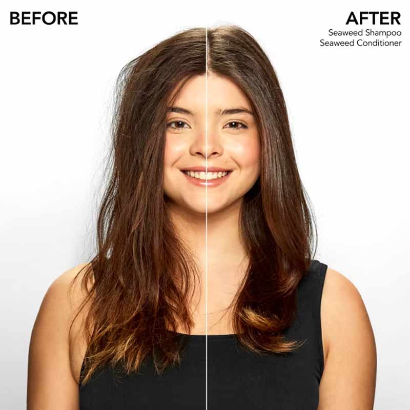 Bumble and bumble Bb. Seaweed Shampoo | shine | healthy | scalp | hydration | hydrates | balance | non-stripping | vegan | free of sulphate cleansers | colour-safe | color-safe | scalp care