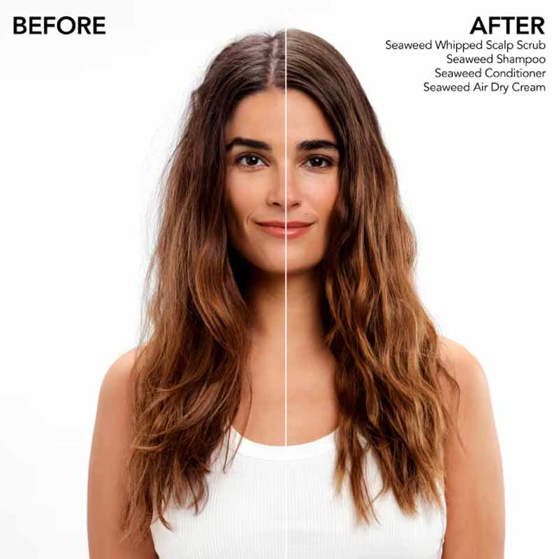 Bumble and bumble Bb. Seaweed Shampoo | nutrient-rich | seaweeds | light | solution | bouncy | fresh | colour-safe | suitable | all hair types | textures | densities | embrace | nourished | shining