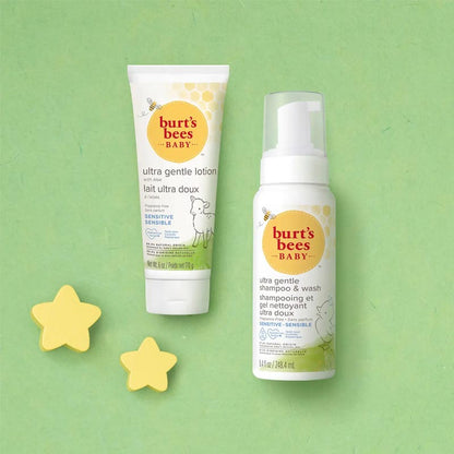 Burt's Bees Baby Foaming Shampoo & Wash for Sensitive Skin | ultra GENTLE BABY WASH