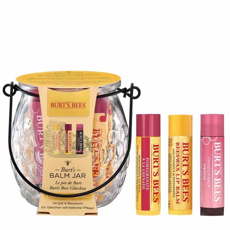 Burt's Bees Burt's Balm Lip Balm Jar Gift Set