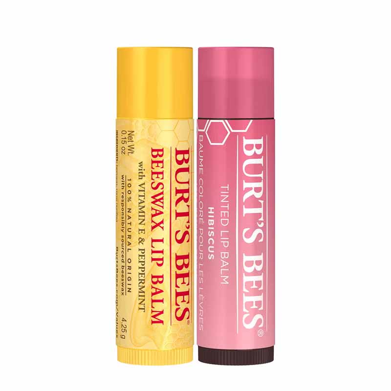 Burts Bees Lip Balm & Tinted Duo Stocking Filler Gift