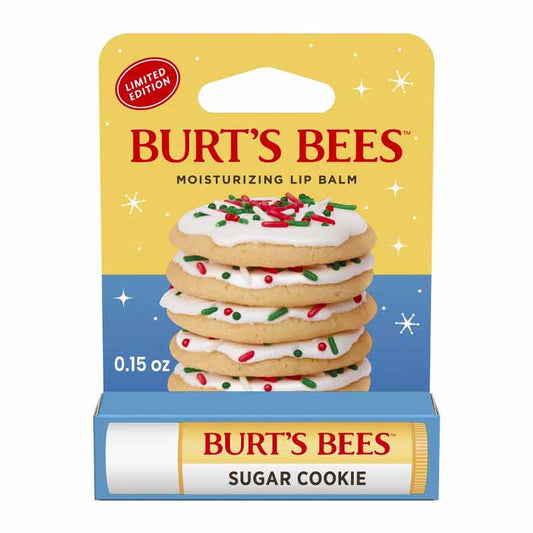 Burt's Bees Sugar Cookie Lip Balm Outer Box