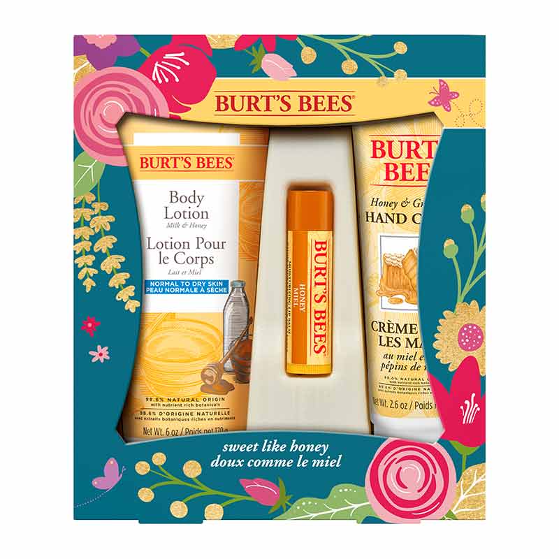 Burt's Bees Sweet Like Honey Spring Gift Set | honey scented skincare