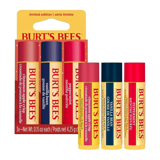 Burt's Bees Winter Wonders Lip Balm Trio Gift Set