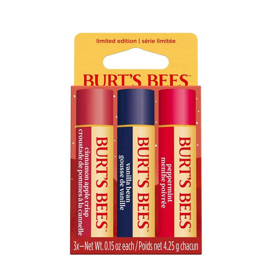 Burt's Bees Winter Wonders Lip Balm Trio Gift Set