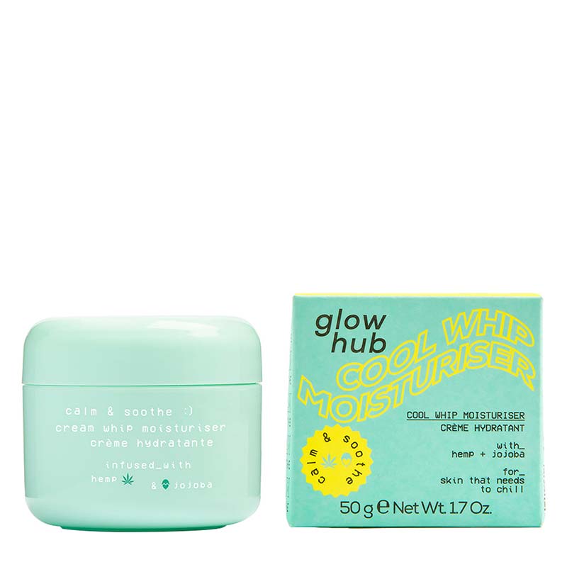 Glow Hub Calm & Soothe Cool Whip Moisturiser | soothing moisturiser | calming moisturiser | skincare | skin | moisturiser | soothing cream 