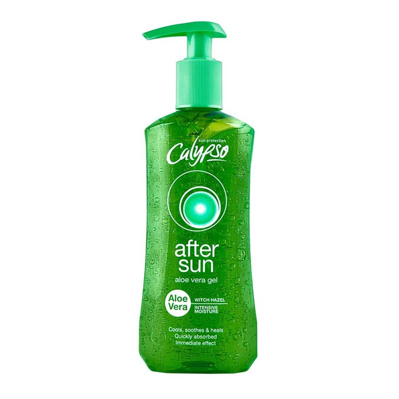 Calypso | After Sun | Aloe Vera Gel | Witch Hazel | Sun burn relief | moisturising after sun gel | cooling sun burn gel