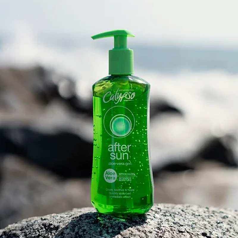 Calypso | After Sun | Aloe Vera Gel | Witch Hazel | Sun burn relief | moisturising after sun gel | cooling sun burn gel