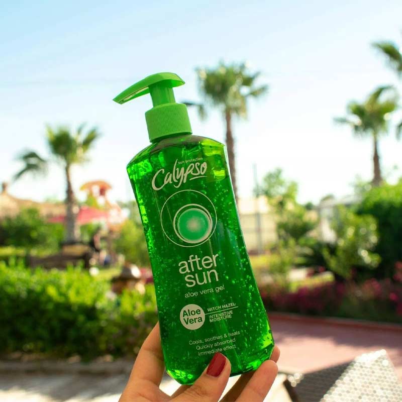 Calypso | After Sun | Aloe Vera Gel | Witch Hazel | Sun burn relief | moisturising after sun gel | cooling sun burn gel
