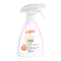 Calypso | Kids | Blue Lotion | SPF 30 | unique | sunscreen | lotion | rich blue colour | disappears | protection | UVA | UVB rays | gentle formula | children’s skin | water-resistant | high factor protection