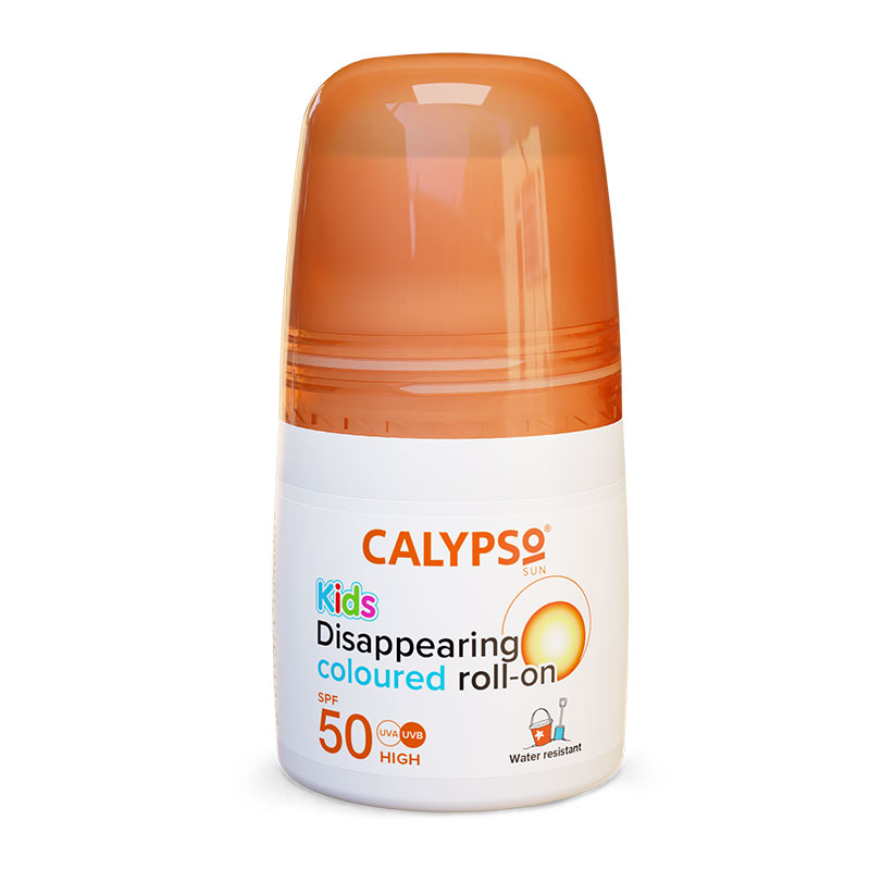  Calypso | Kids | Roll On | SPF 50 | sunscreen | children’s | sensitive skin | broad spectrum protection | sun’s harmful rays | irritating | roll on | easy to use | easy to apply