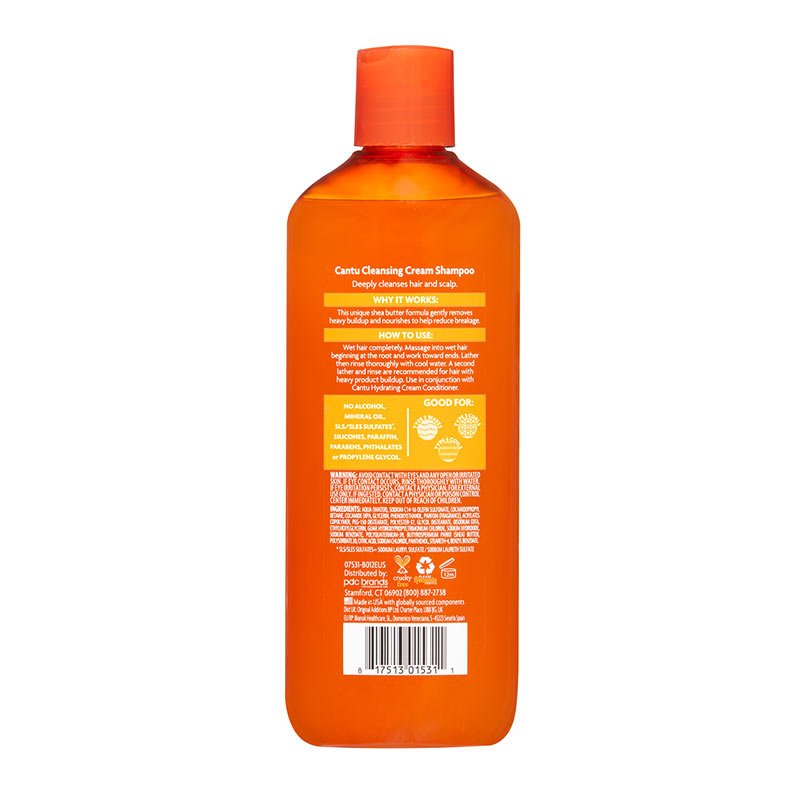 Cantu cleansing cream shampoo | Promote healthy hair | Shea butter | Good hair day