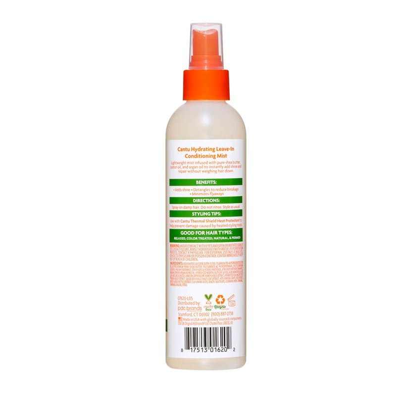 Cantu leave in conditioning mist | Add hydration to hair | Protect each fibre | Make it easier to style and comb