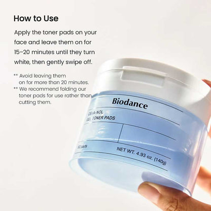 Biodance Cera-nol Gel Toner Pads 60 Pads