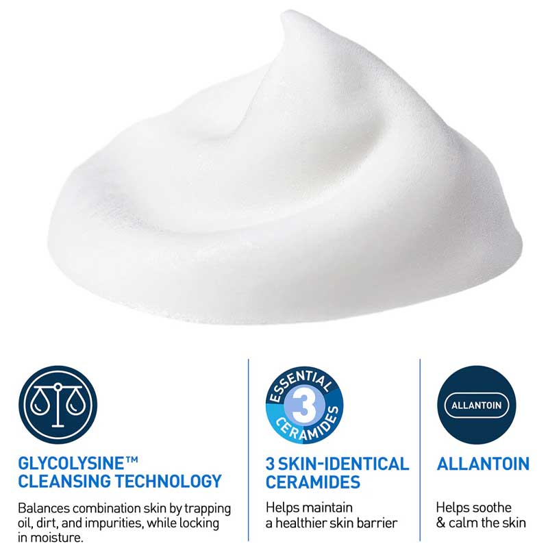 CeraVe Balancing Air Foam Facial Cleanser Key Ingredients