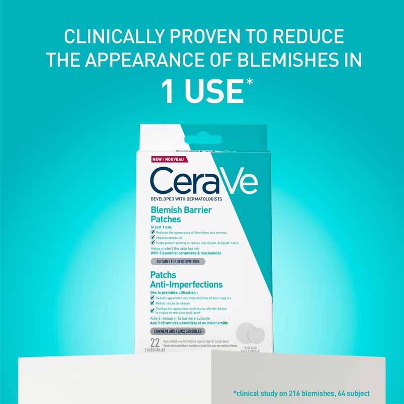 CeraVe Blemish Barrier Spot Patches Clinical Study