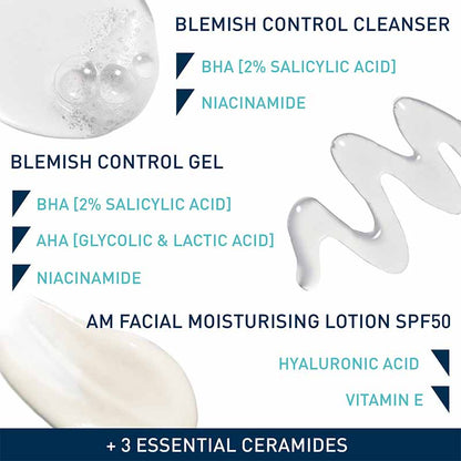 CeraVe, Blemish Control Essentials Gift Set, dermatologist recommended, moisturising lotion 