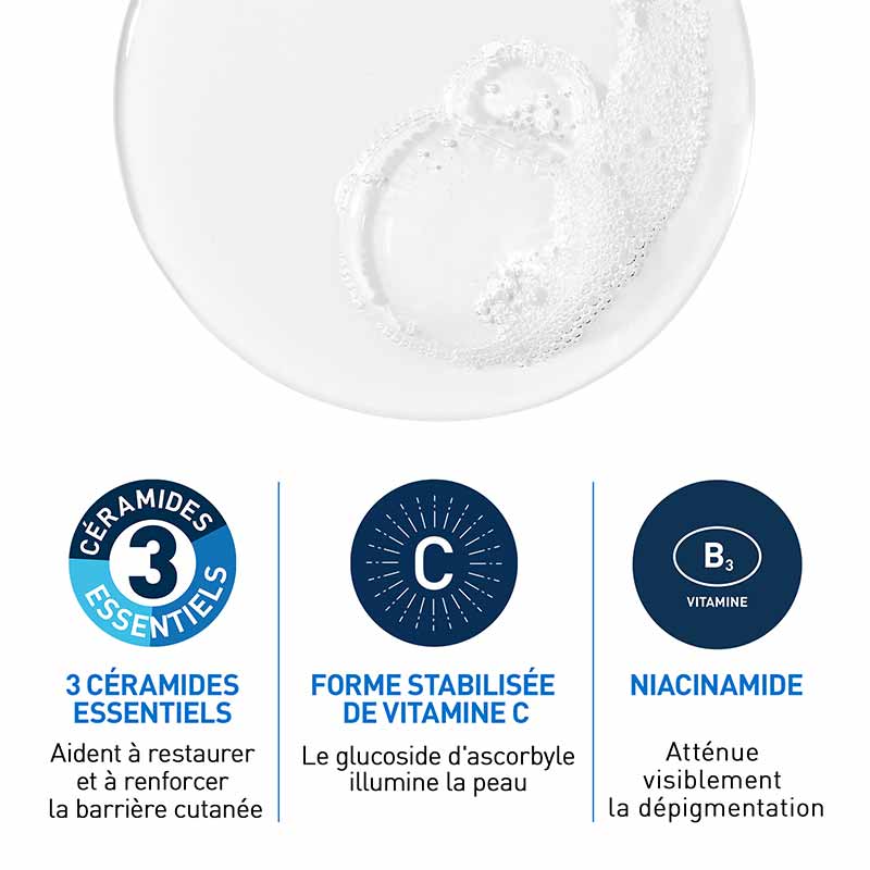 CeraVe Brightening Vitamin C Cleanser Key Ingredients