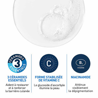 CeraVe Brightening Vitamin C Cleanser Key Ingredients
