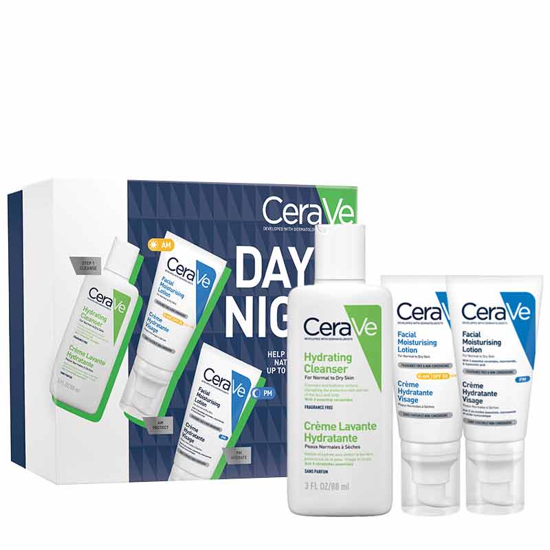 CeraVe Day & Night Skincare Gift Set – Cloud 10 Beauty