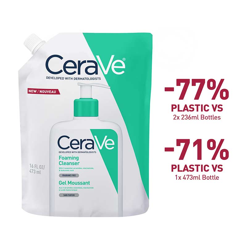 CeraVe Foaming Cleanser refill pack