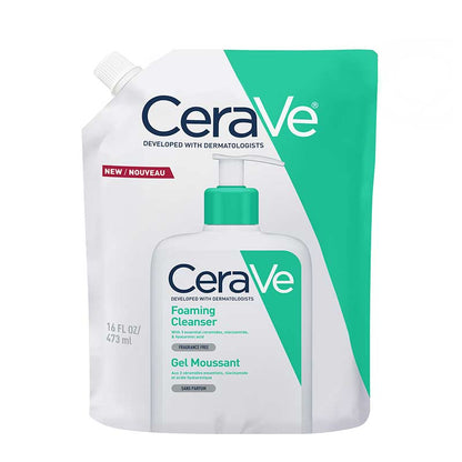 CeraVe Foaming Cleanser Refill Pouch 473ml