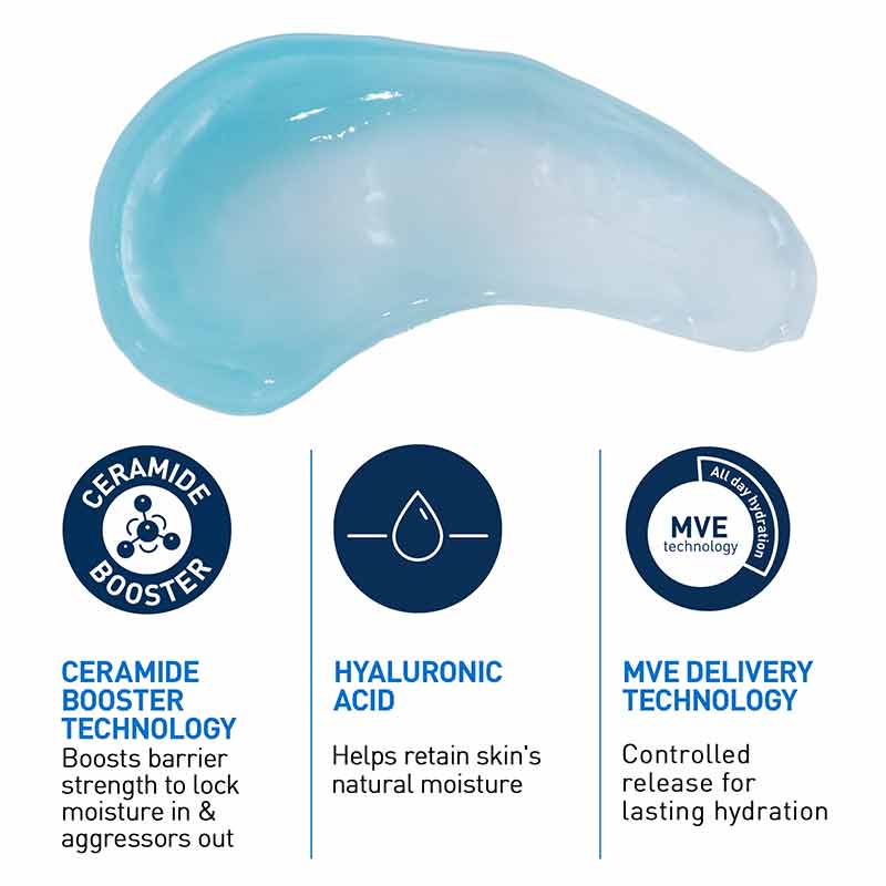 CeraVe Hydrating Hyaluronic Acid Water Gel Moisturiser Key Ingredients