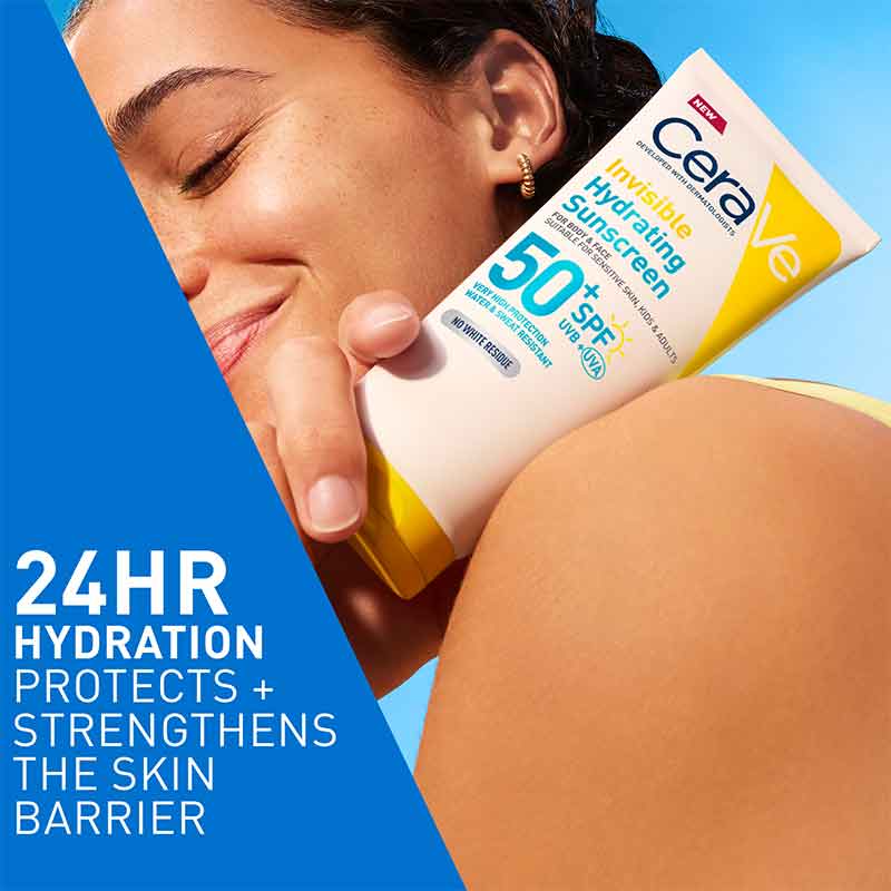 CeraVe Invisible Hydrating Sunscreen SPF 50 Information