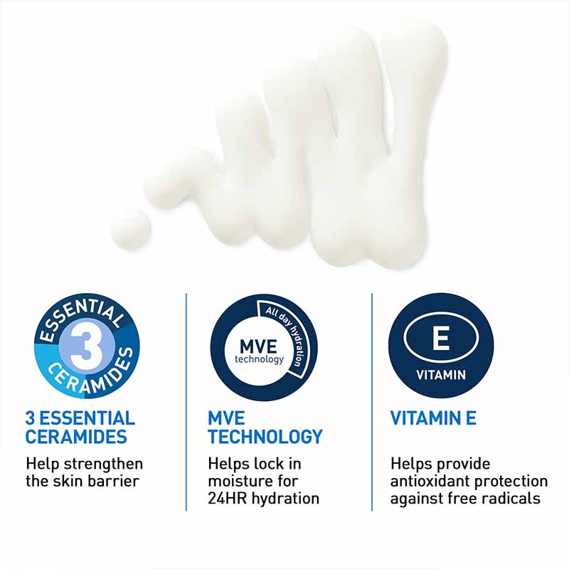 CeraVe Invisible Hydrating Fluid Face Sunscreen SPF 50