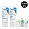 CeraVe Moisturising AM & PM Duo + 3 FREE Travel Size Cleansers