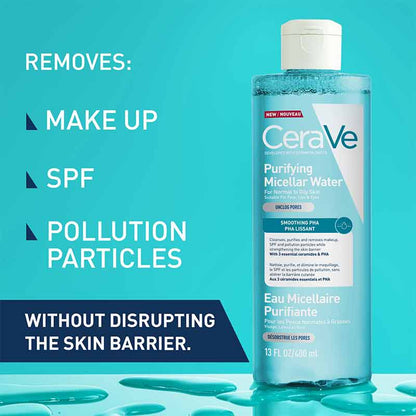 CeraVe Purifying Micellar Water Cleanser benefits