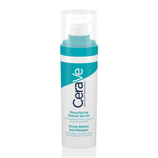 CeraVe, Resurfacing Retinol Serum, niacinamide, retinol serum, post acne marks, acne scars
