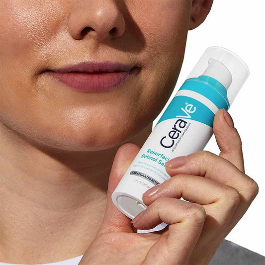 CeraVe, Resurfacing Retinol Serum, skin smoothness, protect skin barrier, acne scars