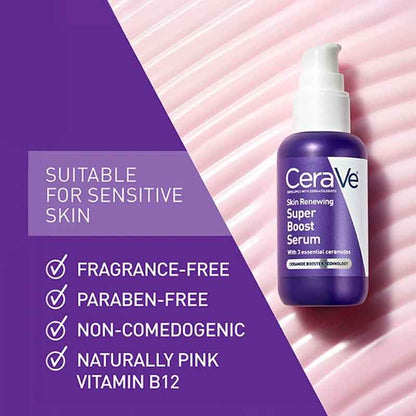 CeraVe Skin Renewing Super Boost Serum Key ingredients