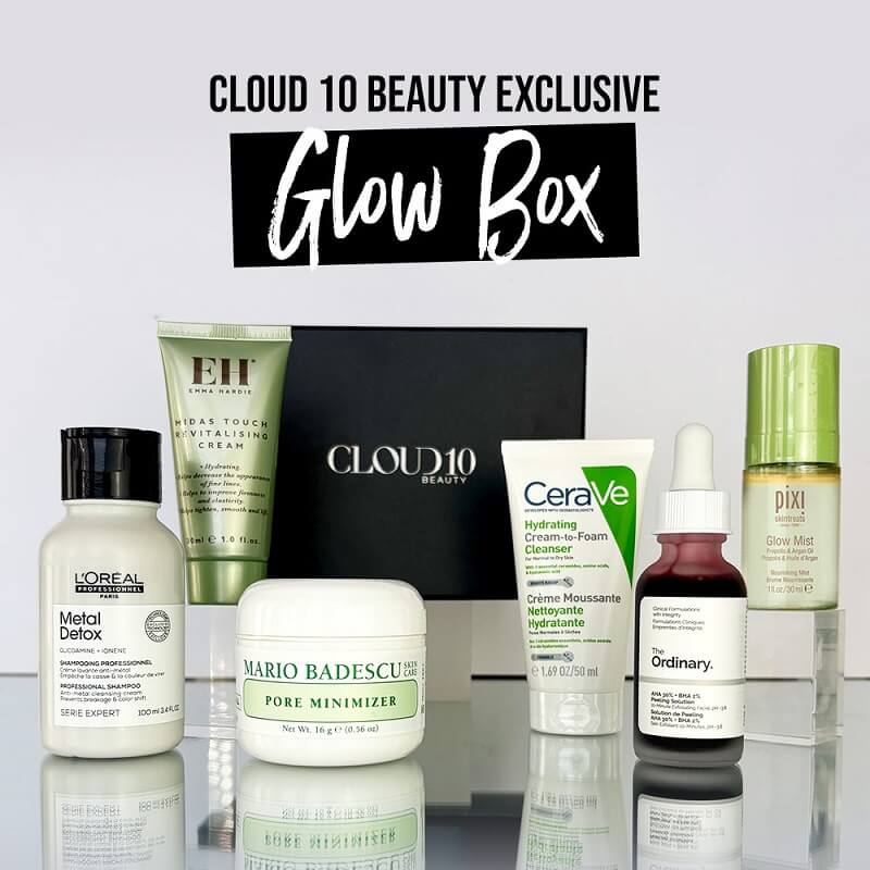 Cloud 10 Beauty Glow Box, Skincare gift set