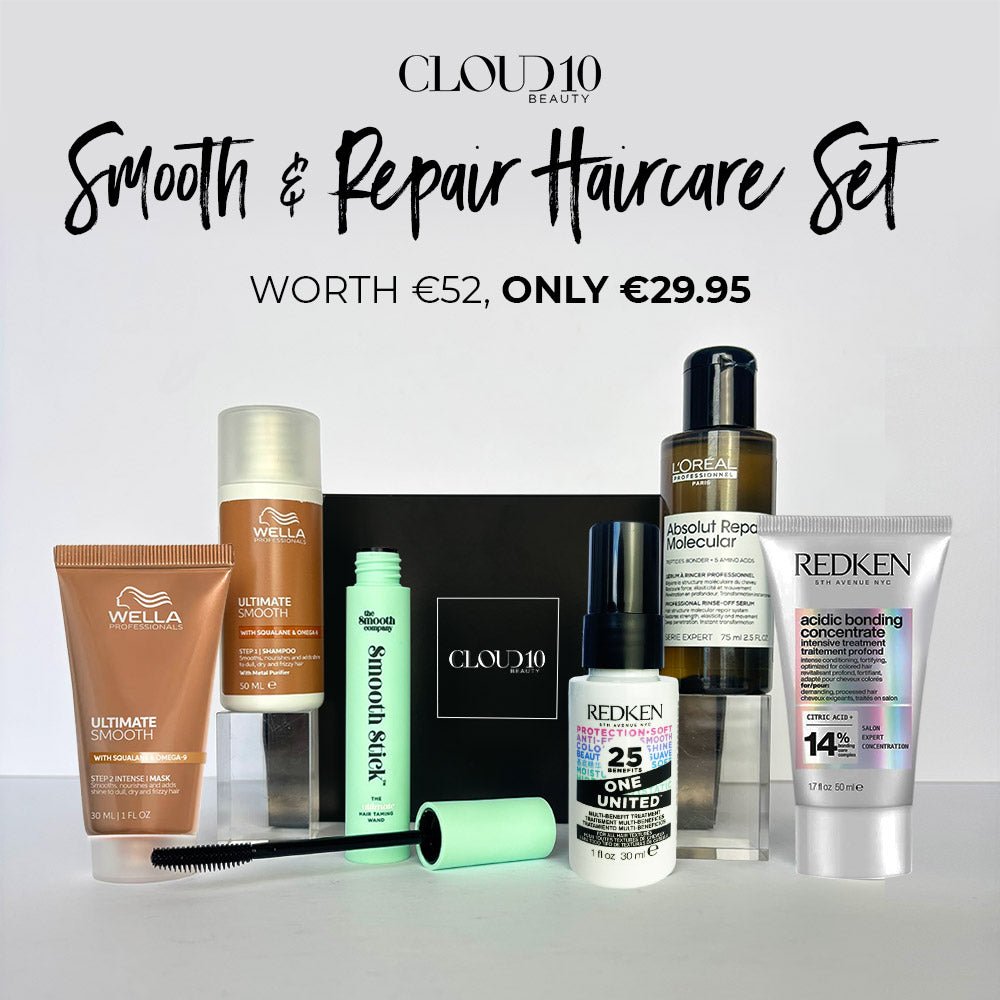 Cloud 10 Beauty Smooth & Repair Haircare Set, Hair Kit, Travel Sizes Hair