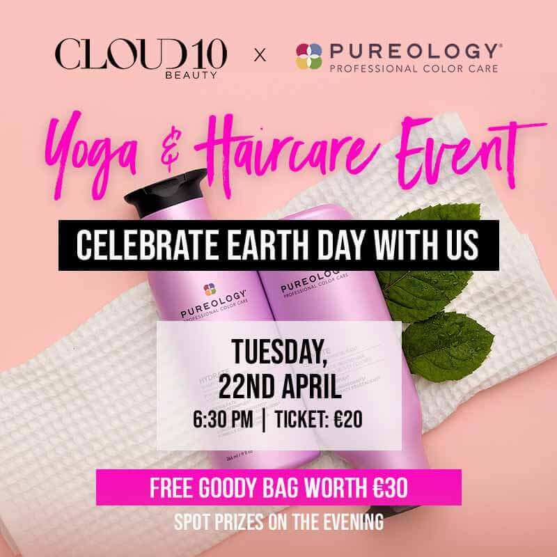 Cloud 10 Beauty X Pureology Yoga Event, cloud 10 events, yoga evening, Pureology Haircare
