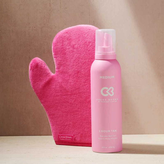 Cocoa Brown 1 Hour Express Tanning Mousse - Medium, medium self tanning mousse, cocoa brown original mousse