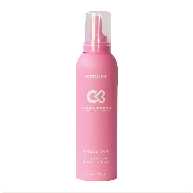 Cocoa Brown 1 Hour Express Tanning Mousse - Medium, cocoa brown tanning mousse,