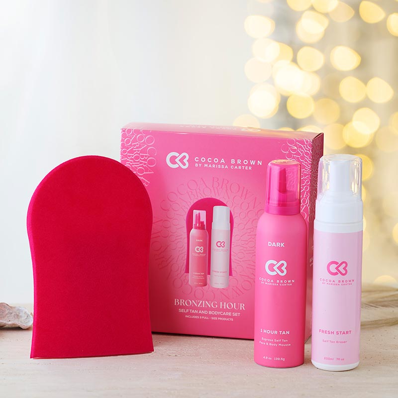 Cocoa Brown bronzing hour, fake tan